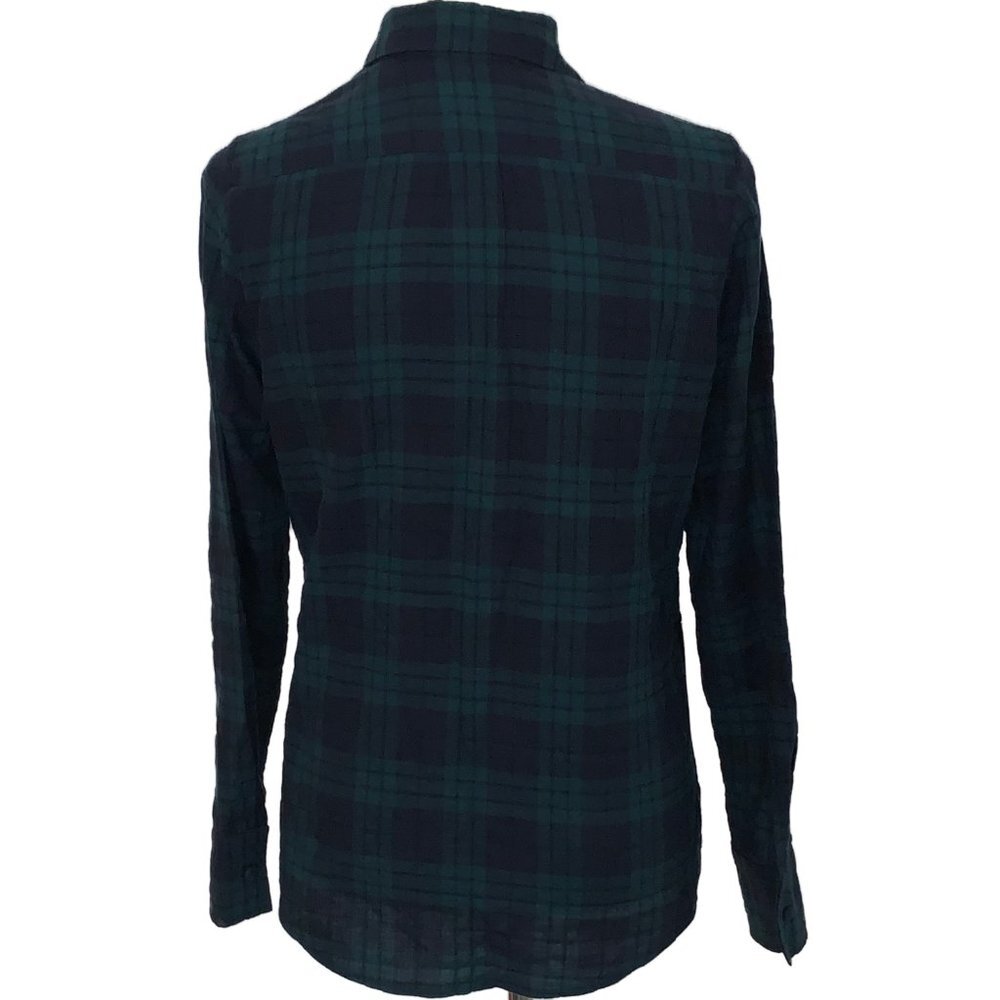 Harvey Faircloth Flannel Size Zip Button Down - Picture 7 of 12